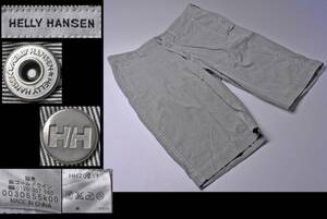 HELLY HANSEN ★ ヘリーハンセン ★ HH20211 ★ Sサイズ ★ 綿100% ★ ハーフパンツ ★ 細い縦ストライプ ★ おしゃれ ★ 中古品 ★