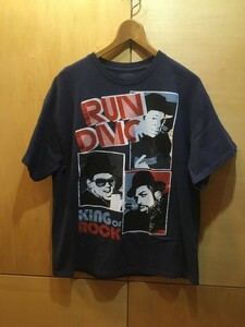 古着 RUN DMC Ｔシャツ メンズ L ヒップホップ ラップ キング オブ ロック