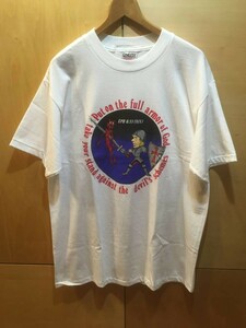 古着 バイブル Tシャツ 聖書 メンズ L デッドストック 白 90s ビンテージ シングルステッチ