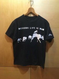 古着 Modern Life Is War バンド Tシャツ ハードコア パンク 黒 M