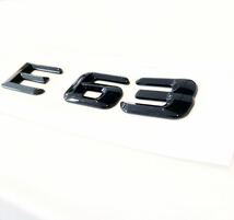 即納◎送料込み◎E63 黒 リアエンブレム ベンツ Eクラス AMG リア トランク ブラックエンブレム 3Dエンブレム 立体 社外品_画像4