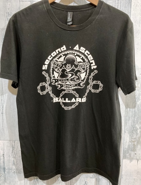 second ascent cycle shop Tシャツ 自転車 サイクルショップ