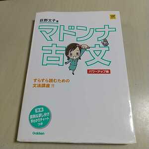 マドンナ古文 パワーアップ版 萩野文子 ※巻末に別冊「識別&訳し訳け早わかりチャート」有 中古 高校 国語 大学入試 古典 受験 025