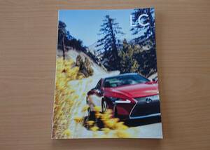 * Lexus *LC500h/LC500 2017 year 9 month catalog * prompt decision price *