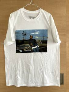 Boyz n the Hood ICE CUBE アイスキューブ Tシャツ 白　 COMPTON dr.dre snoop wu-tang N.W.A. kanye Menace Society Juice HIPHOP 映画