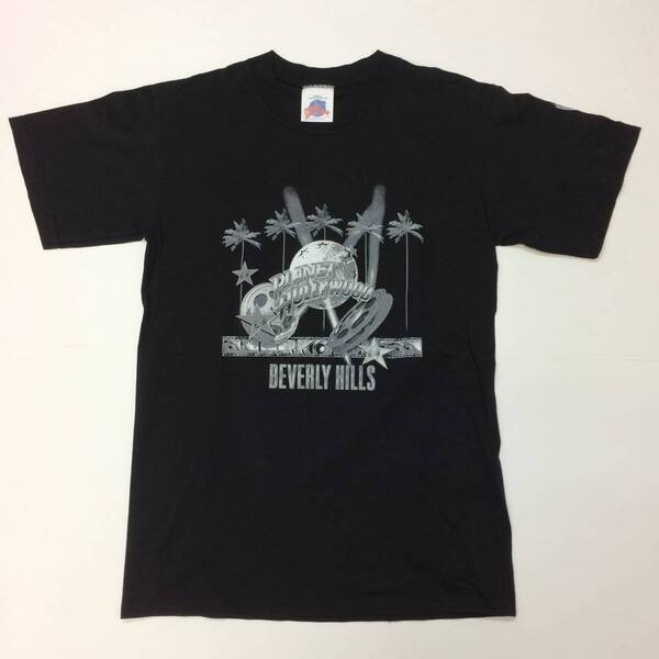 90s 美品 プラネットハリウッド ブラック Tシャツ USA製 Sサイズ