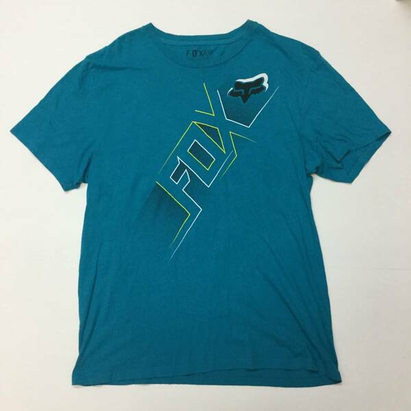 FOX Tシャツ スリムフィット Lサイズ フォックス　綿100%