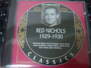 RED NICHOLS　1929-1930ｃｄ　レッド ニコルス　ファイヴ ペニーズ　BENNY GOODMAN GLENN MILLER JACK TEAGARDEN TOMMY DORSEY GENE KRUPA