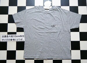 THE SHOP TK 半袖Tシャツ M グレー Z9009　後ろスリット