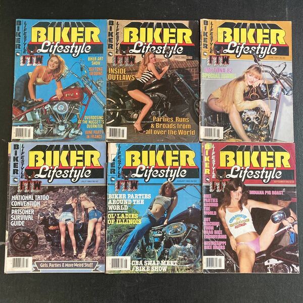 BIKER イージーライダース 雑誌 ハーレー アメリカ アウトロー チョッパー バイカー カスタム ショベルパンナックル ビンテージ 4