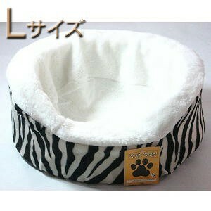  домашнее животное спальное место ворсистый L( Zebra ) низ . резина тип ka гонг - содержание . уретан, сделано в Японии, домашнее животное bed, модный 