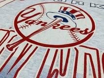 91年 MLB ヤンキース Tシャツ 90s USA製 ビンテージ JOSTENS シングルステッチ New York Yankees_画像6