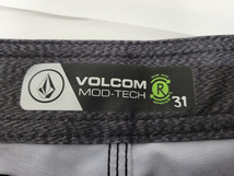 新品 定価9900円 VOLCOM FREEDOMSTONE19 31 M L ボルコム 黒 スイムショーツ サーフショーツ 水着 ショートパンツ_画像9