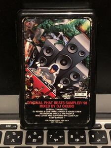 CD attaching MIXTAPE DJ OKUBO ORIGINAL PHAT BEATS SAMPLER 98*KENSEI DADDY'S HOUSE CREW MURO KIYO KOCO KENTA HIP HOP