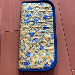マルチケース 保険証 通帳 NARAYA ナラヤ キャッシュカード 小物入れ カードケース マルチに使える 黄色 金運アップ 財布