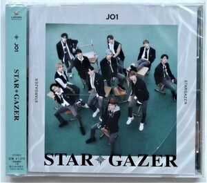 中古CD　JO1『 STARGAZER（通常盤) 』 品番：YRCS-90183 / (未開封ですがケース割れあり 替えケース付けます)