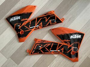 新品 KTM 純正 シュラウド 左右 2007EXC 2003-2006EXCや2001-2006SXにも オーストリア製