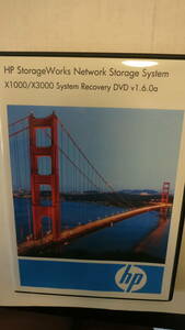 HP StrageWorks Networks Strage System X1000/X3000 System Recovery DVD v1.6.0a