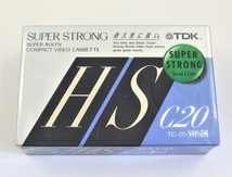 ◆ 希少品！最後の一点です！■ VHSc ★ コンパクト / ビデオカセット ◆ TDK ◇ TC-20 ★ TC-20SSHSN ■ SP20分・ＬP60分 ◆_画像2