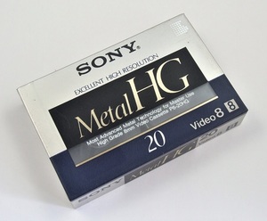 ◆ 稀少品！■ 最後の１点！◆ メタル ★８ミリビデオカセット ◆ ソニー / SONY ◇ P6-20HG ★ SP20分・ＬP40分 ◆