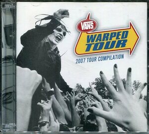 即買　CD盤２枚組　Vans Warped Tour「2007 Tour Compilation」　ヴァンズ・ワープド・ツアー2007