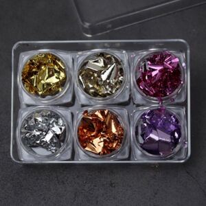 ネイルアート レジンハンドメイド 金箔