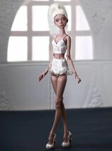 ★球体関節人形★ スーパーモデル 女性 BJD 1/4 カスタムドール 人形 フルセット 素体 メイクアップ D315_画像5