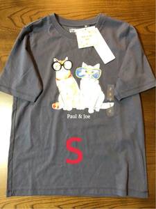 ○新品タグ付○ ポール&ジョー UT コラボTシャツ ○猫 S