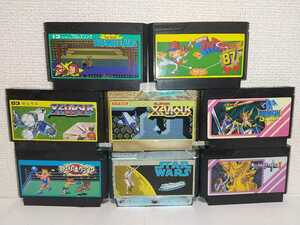 8本セット スターウォーズ スーパーゼビウス ドラゴンバスターⅡ ドラゴンスピリット 送料無料 ファミコンソフト カセット まとめ ジャンク
