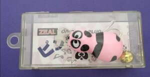 オールド ZEAL ズイール / ピンクのパンダ アライくん 12g 希少 プラケース 03 未使用品 705b