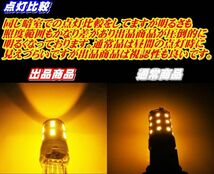 (P)T20 LED ウインカー 2個セット 純正同等サイズ 車種別設定 ムーヴカスタム【MOVE CUSTOM】 L17#.18# H20.12 ～ H22.11 T20 ステルス仕様_画像3