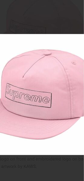 supreme KAWS Chalk Logo 5-Panel