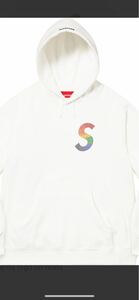 supreme Swarovski S Logo Hooded Sweatshirt