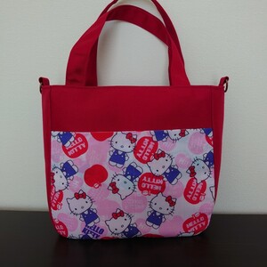 キティちゃんトートバッグ ハンドメイド