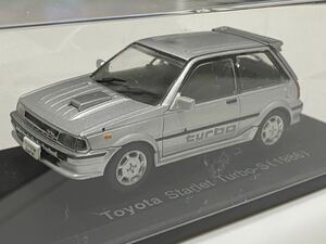  Toyota Starlet turbo S minicar Norev 1/43 turbo S TOYOTA