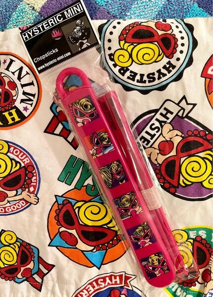 HYSTERlC MINI ヒステリックミニ キッズ お箸ケース お箸 セット ヒスミニ 新品