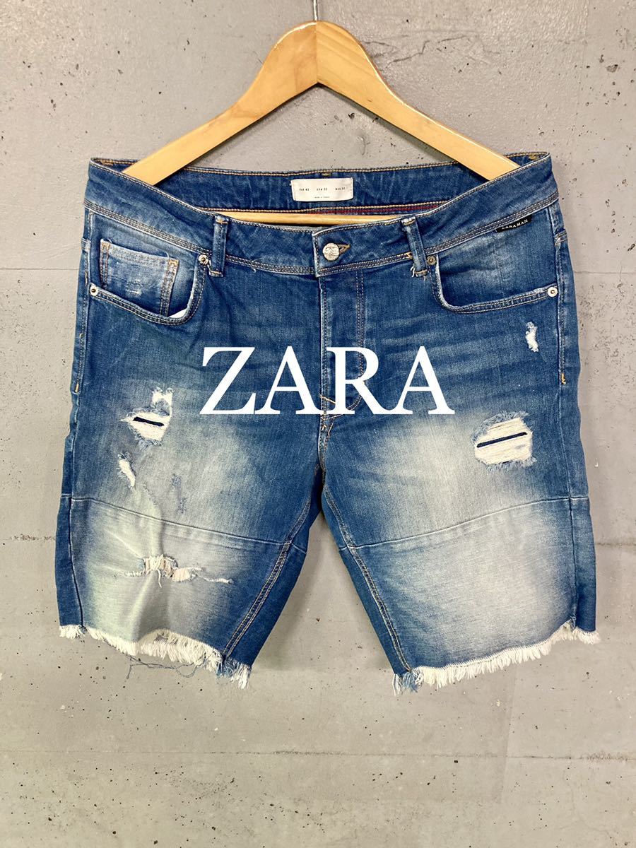 新品完売 ADERERROR x ZARA パッチワーク デニムパンツ 34 メンズ