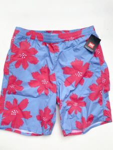  новый товар Helly Hansen *7,590 иен шорты вода суша обе для плавание брюки цветок принт бледный голубой L шорты для серфинга 