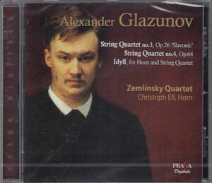 [SACD/Praga]グラズノフ:弦楽四重奏曲第3&4番他/ツェムリンスキー四重奏団 2011