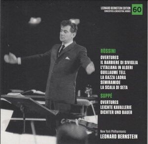 [CD/Sony]ロッシーニ:歌劇「セビリャの理髪師」序曲&歌劇「アルジェリアのイタリア人」序曲他/L.バーンスタイン&NYP 1960-1963他