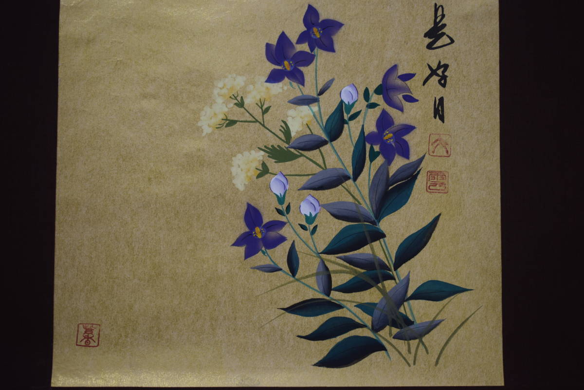 [Authentic] // 450th year of Daitokuji Temple/Daiun Socho (praise)/Flower painting praise/Every day is a good day/With paulownia box/Hoteiya hanging scroll HI-457, Painting, Japanese painting, Flowers and Birds, Wildlife