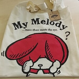 マイメロディ エコバッグ 大きめサイズ トートバッグ