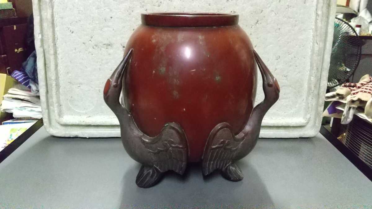 中国壺? 花瓶? 燕? 古い骨董品小壺三足| JChere雅虎拍卖代购