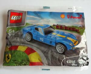 LEGO レゴ フェラーリ 昭和シェル V-POWER 250 GTO 40192 ミニセット ミニキット 非売品 ポリバック 即決 送140～ 限定 レーシングカー 青