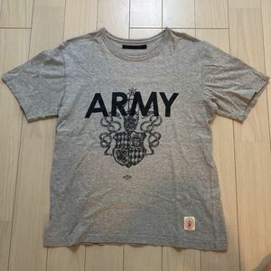 nexus7 ARMY Tシャツ サイズ46 グレー スカル スネーク デビル nexusvii ネクサス7 ネクサスセブン ARMY アーミー