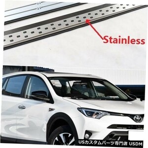 輸入カーパーツ Toyota RAV4 2016 2017 2018 18ランニングボードサイドステップNerfバーペダルの新しい