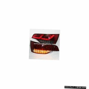 輸入カーパーツ アウディQ7 LEDテールライトリアランプ2006-2010年赤黒 For Audi Q7 LED Tail L