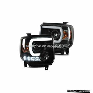 輸入カーパーツ GMC Sierra 2014-UP LED HEAD LAMP SNの場合 For GMC Sierra 20