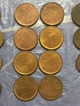 昭和22年・23年の小型50銭黄銅貨　三色合計32枚_画像3