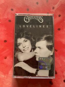  new goods unopened ultra rare cassette tape CARPENTERS Lovelines love. trajectory carpe nta-z prompt decision foreign record free shipping 